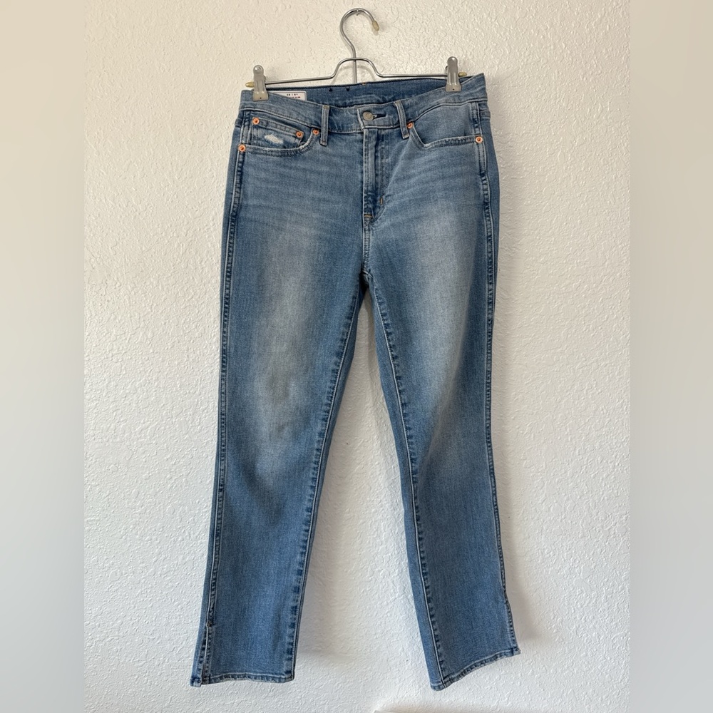 Gap Womens Vintage Slim Light Wash Denim Jeans